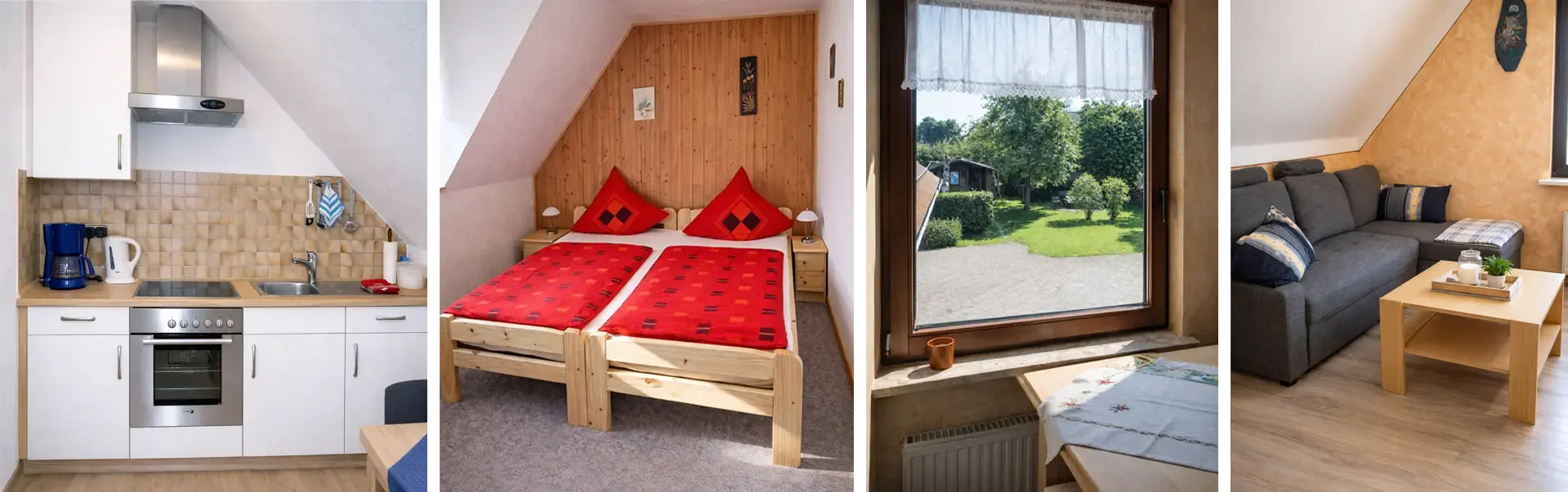 Zimmeraufteilung Ferienwohnung Eifelblick in Hellenthal