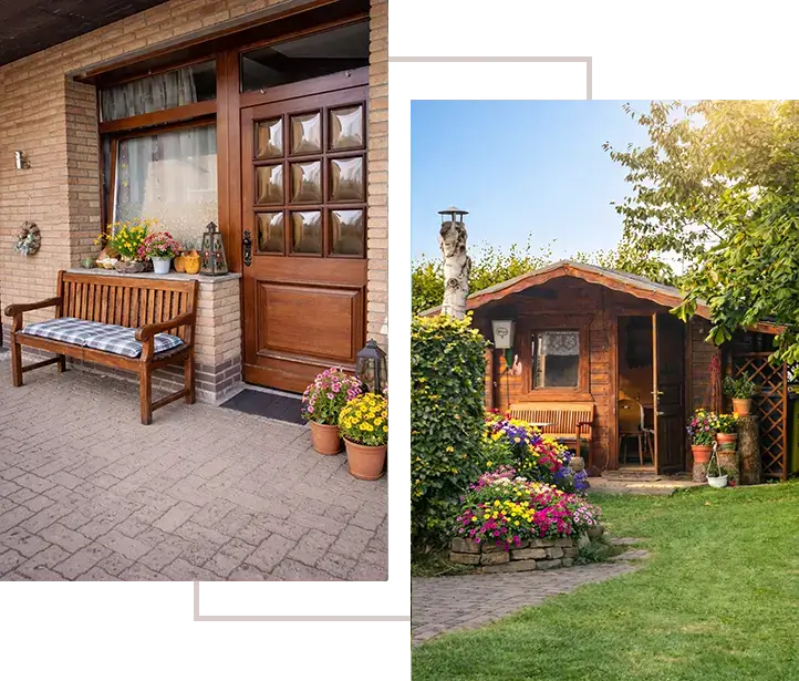 Ferienwohnungen Klein in Hellenthal in der Eifel Außenansicht